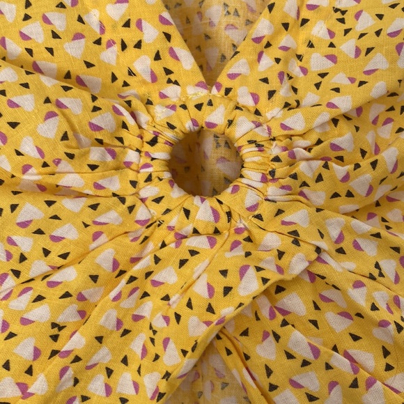 Free People Yellow Top - Picture 2 of 4